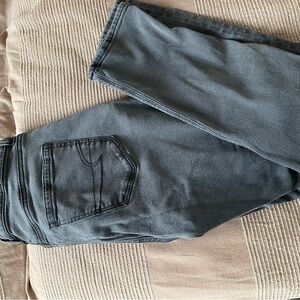 american Eagle Black Gray Jeans
